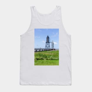 Lighthouse Obereversand, Dorumer Neufeld, Dorum, Lower Saxony Tank Top